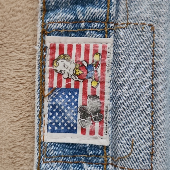 Vintage Button-Fly Jean Cut Offs - Picture 4 of 9